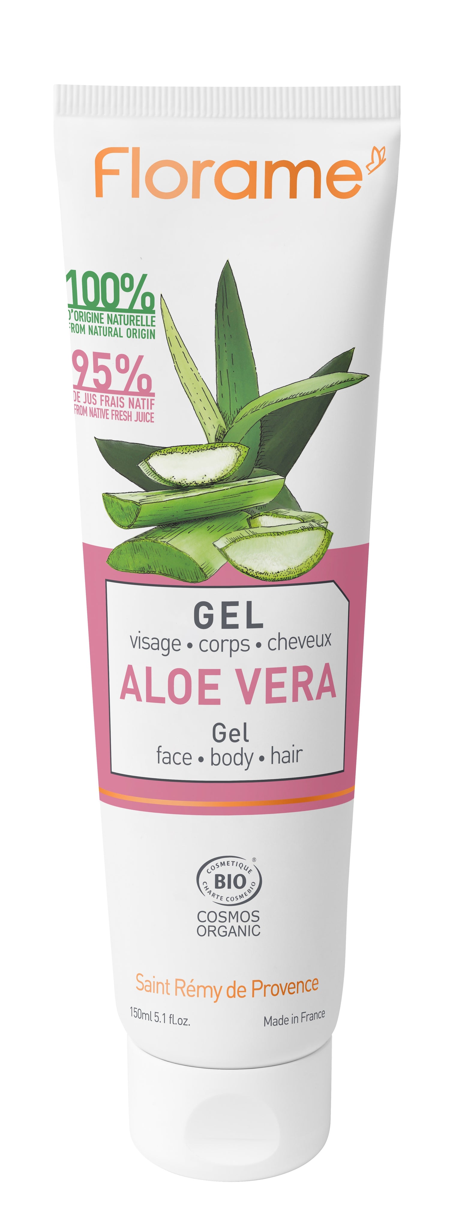 Florame Gel Aloe Vera 150ml-bio-florame
