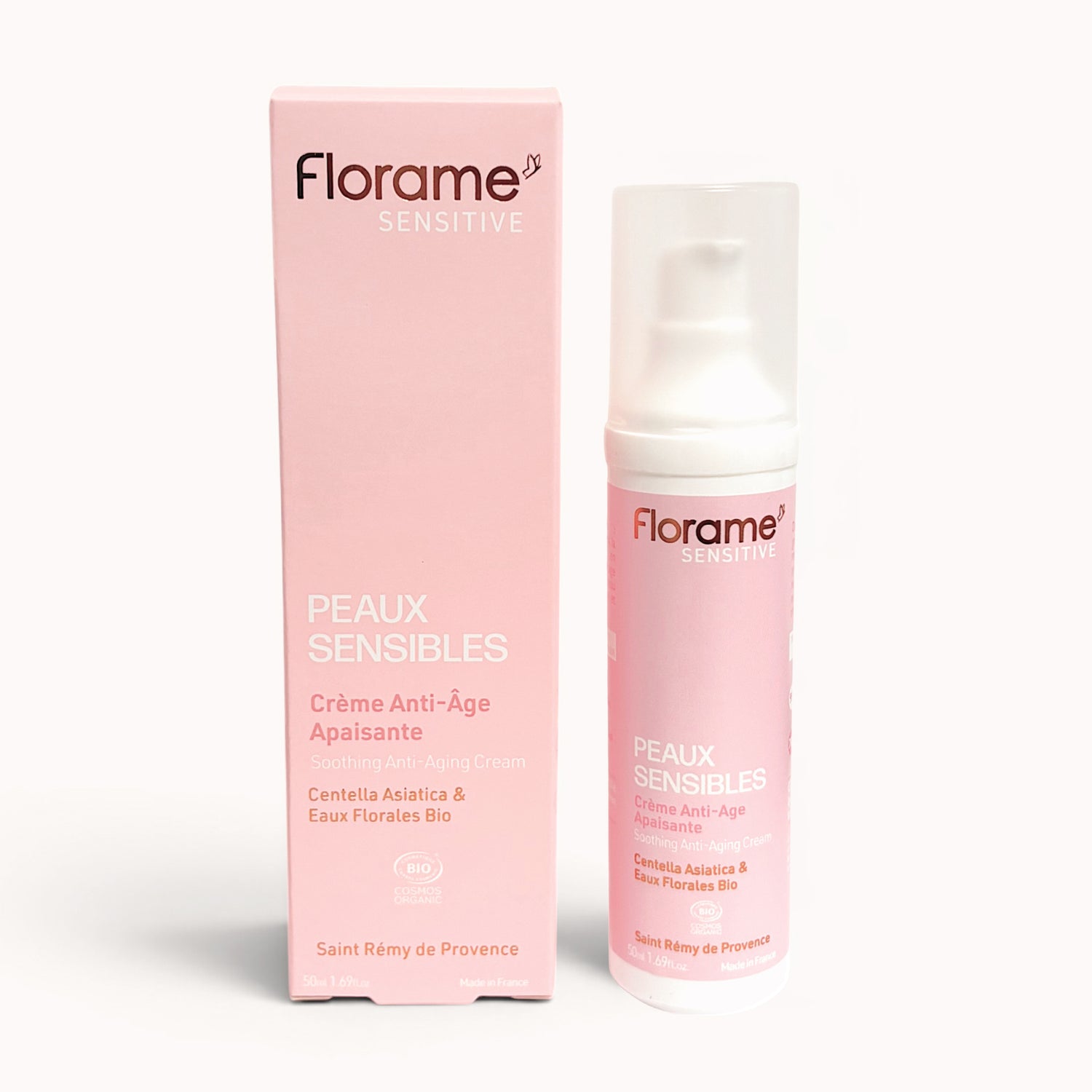 Crème anti-âge apaisante