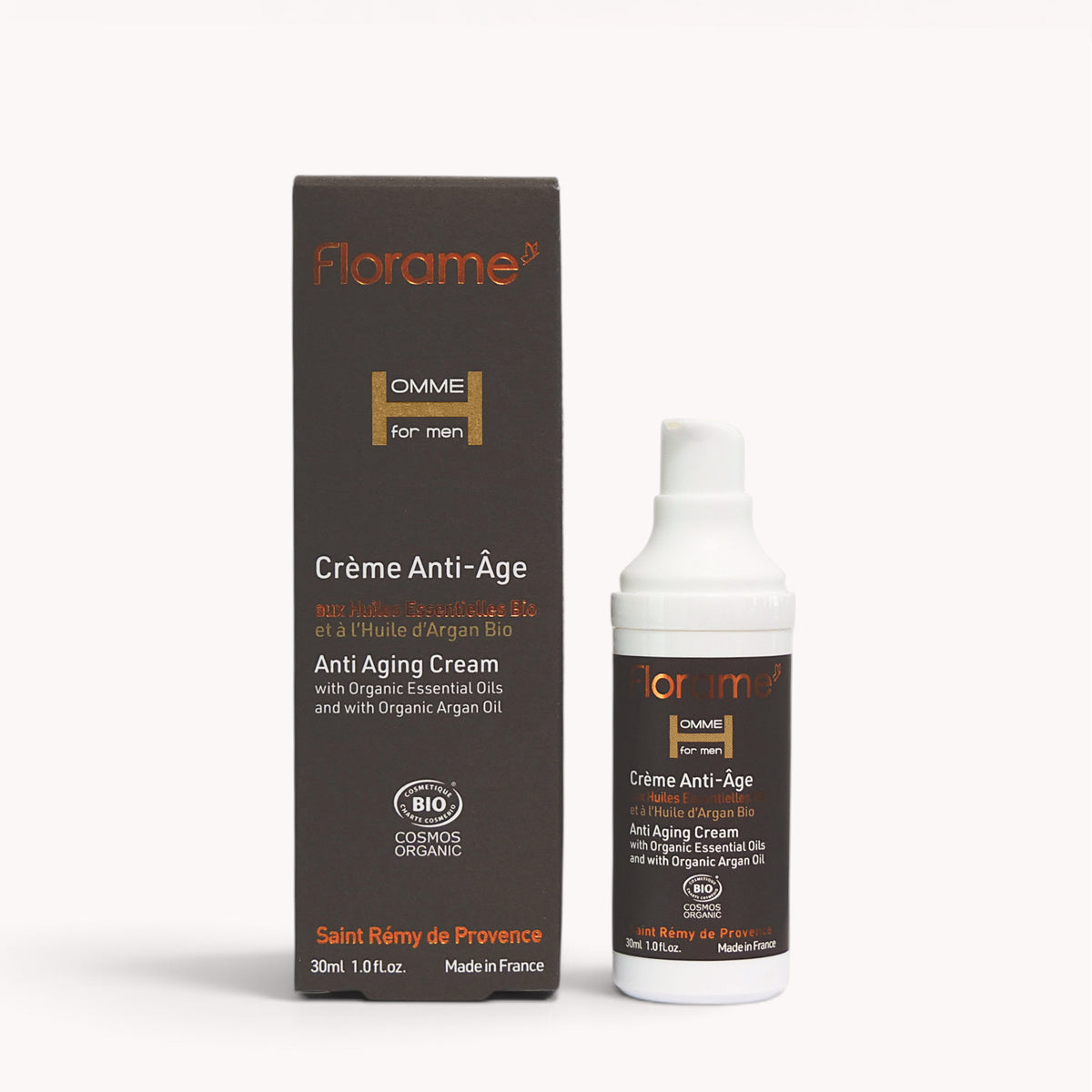 Crème Anti-Age Certifiée Bio Homme
