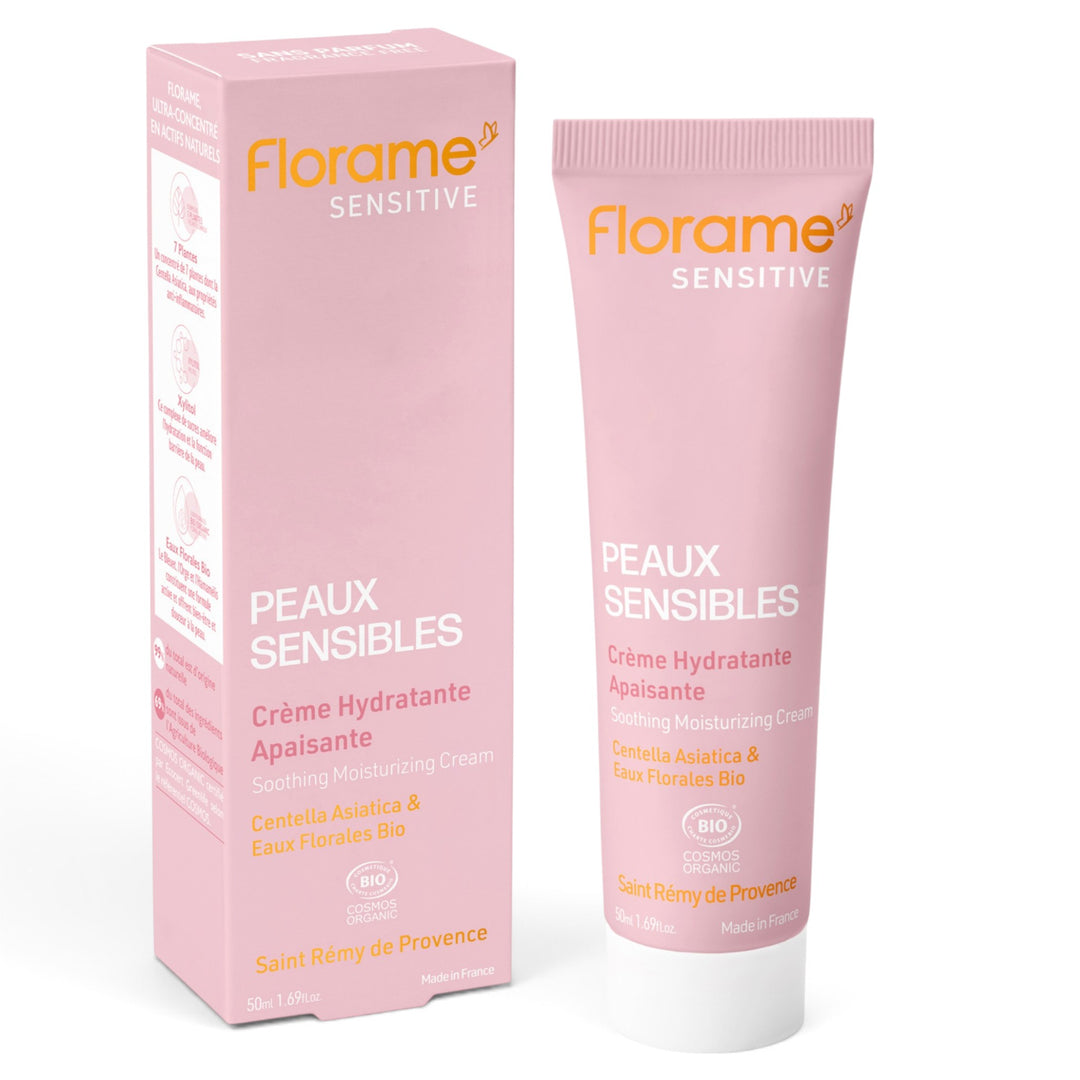 Crème hydratante apaisante