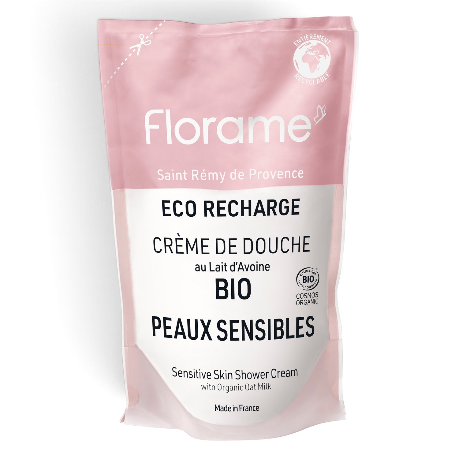 Eco-recharge Crème de Douche Peaux Sensibles