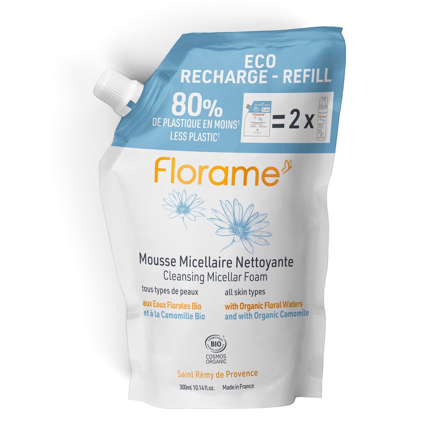 Écorecharge Mousse Micellaire Nettoyante